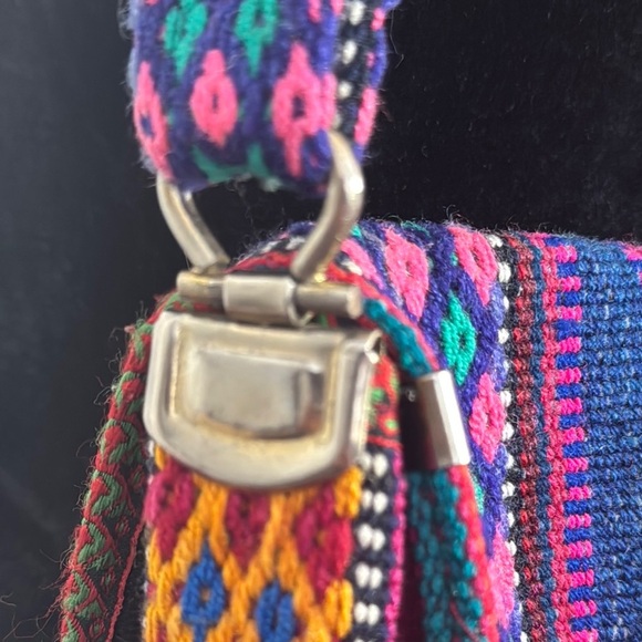 Napali boho embroidered hippie shoulder bag purse - Picture 4 of 6